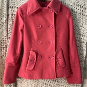 Express Cashmere blend medium double breasted coat
